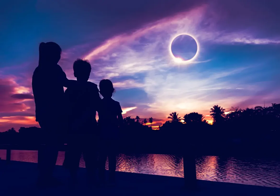 daño ocular por un eclipse